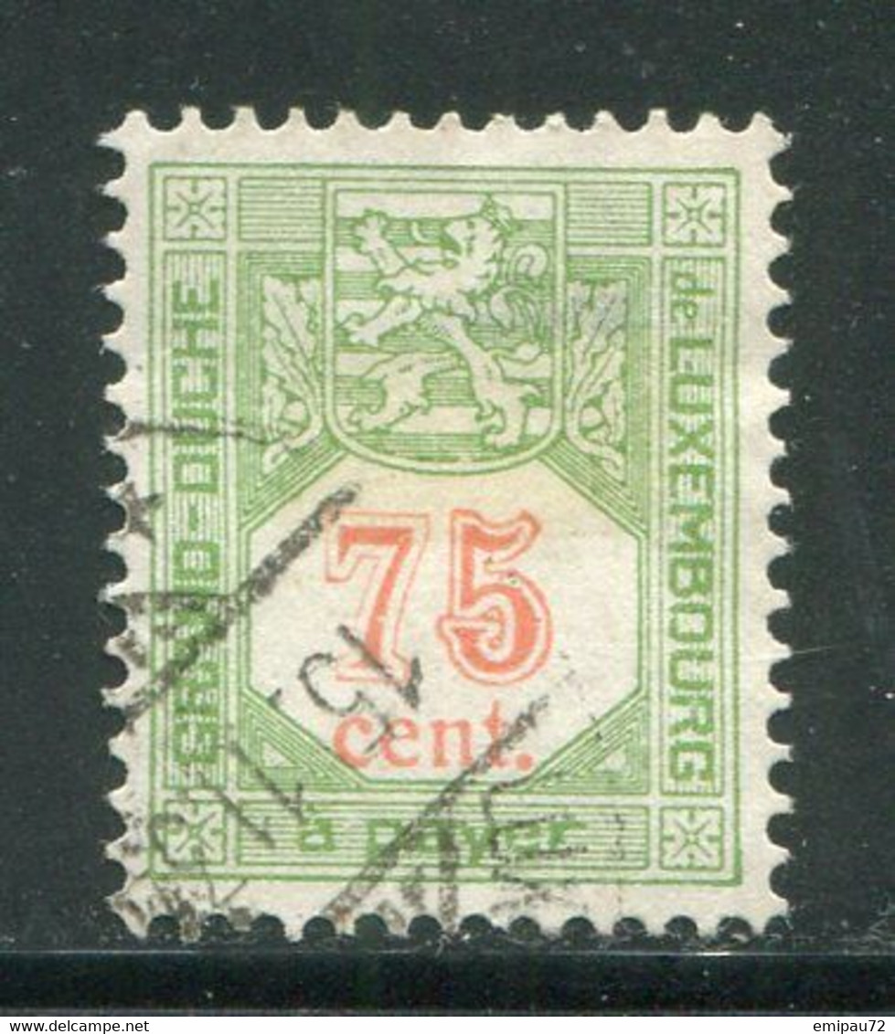 LUXEMBOURG- Taxe Y&T N°20- Oblitéré - Postage Due