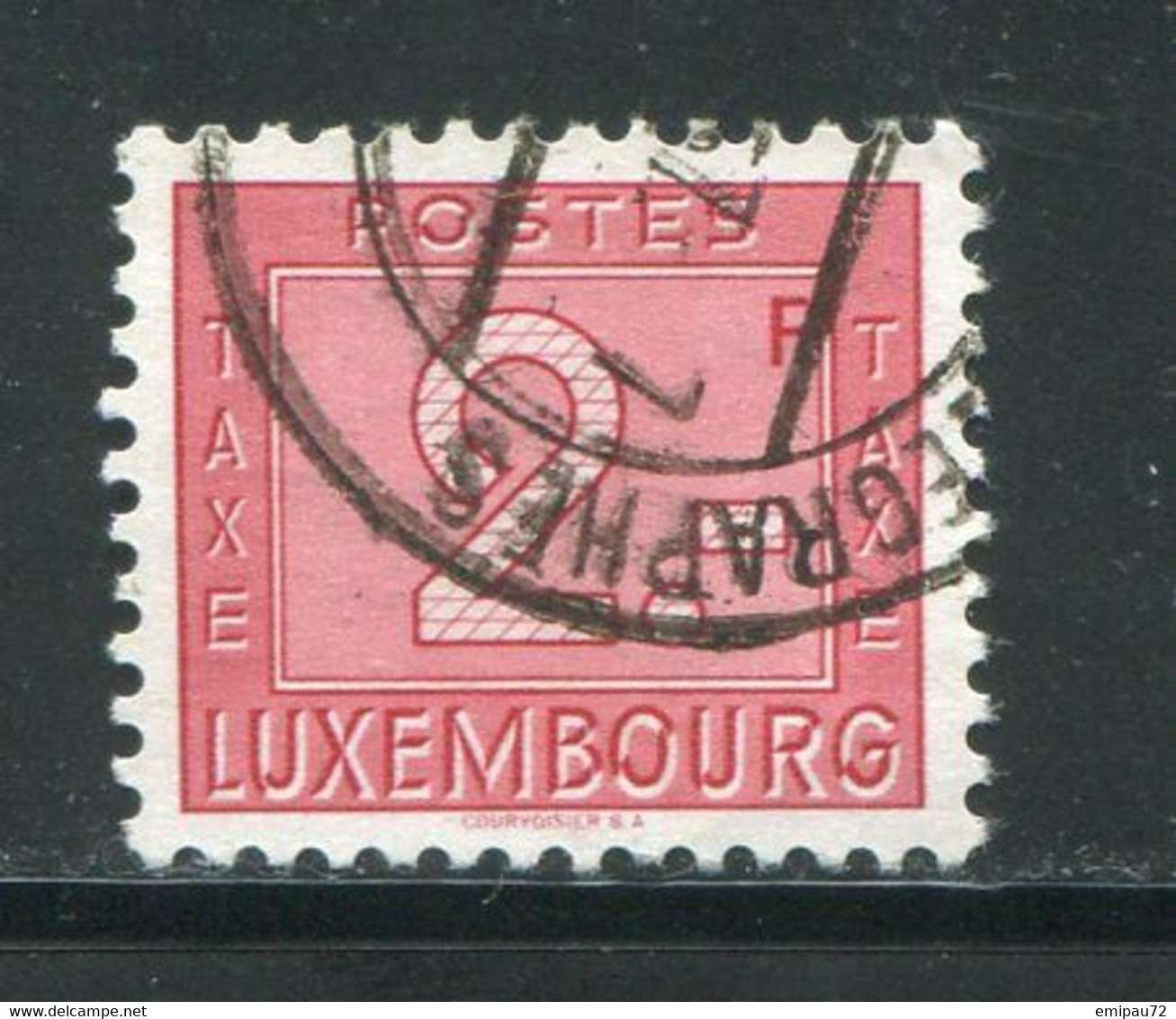 LUXEMBOURG- Taxe Y&T N°32- Oblitéré - Impuestos