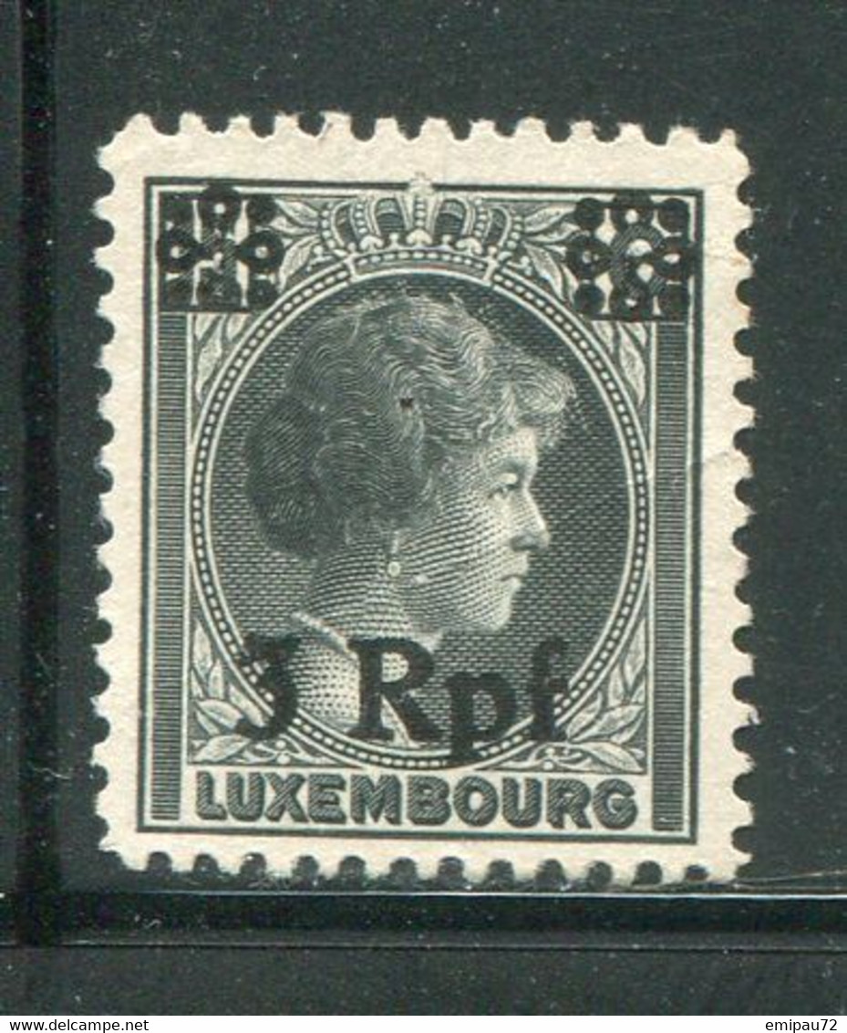 LUXEMBOURG- Occupation Allemande- Y&T N°17- Neuf Sans Gomme - Ocupación