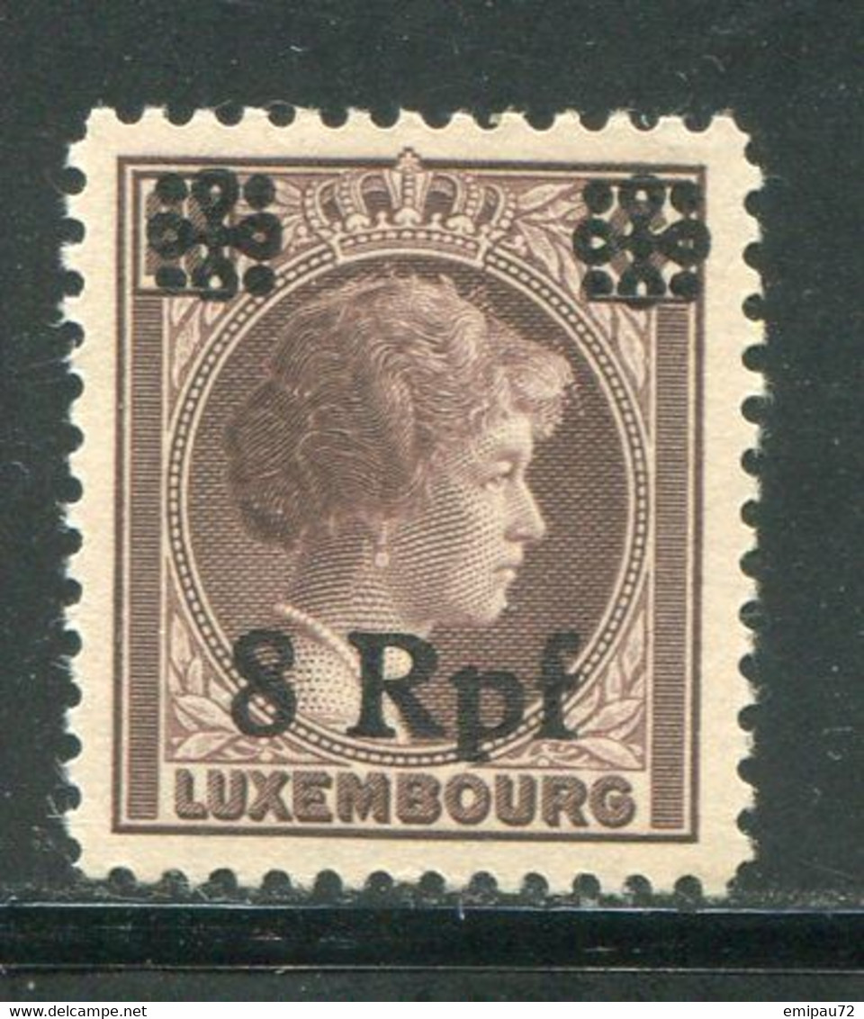 LUXEMBOURG- Occupation Allemande- Y&T N°21- Neuf Sans Charnière ** - Ocupación