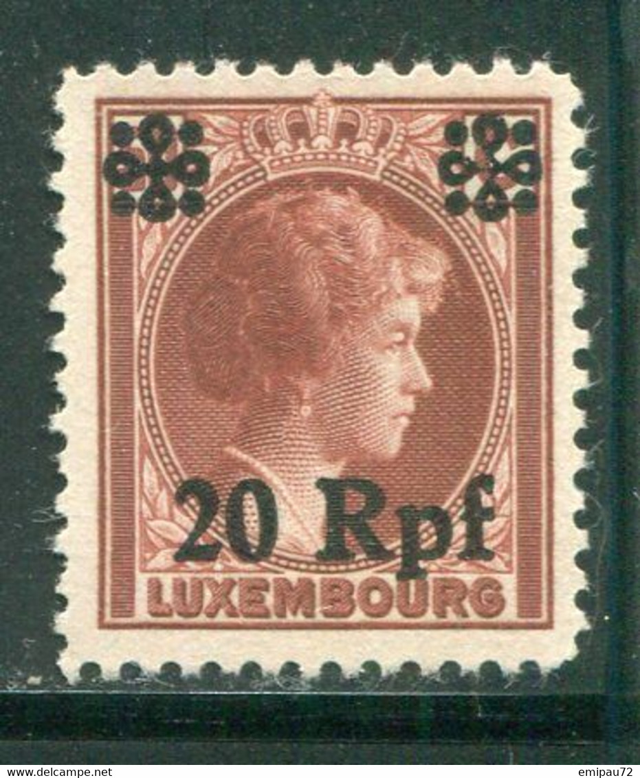 LUXEMBOURG- Occupation Allemande- Y&T N°25- Neuf Sans Charnière ** - Ocupación