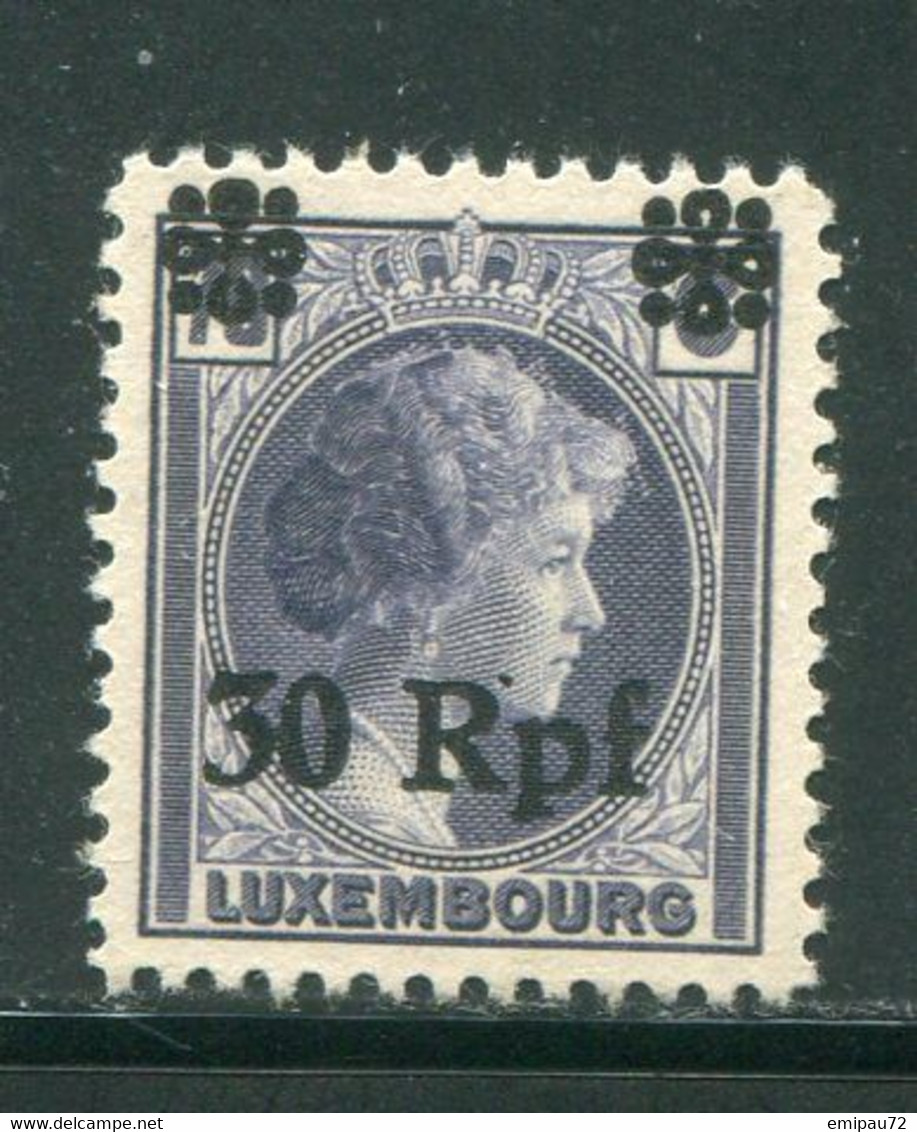 LUXEMBOURG- Occupation Allemande- Y&T N°27- Neuf Sans Charnière ** - Ocupación