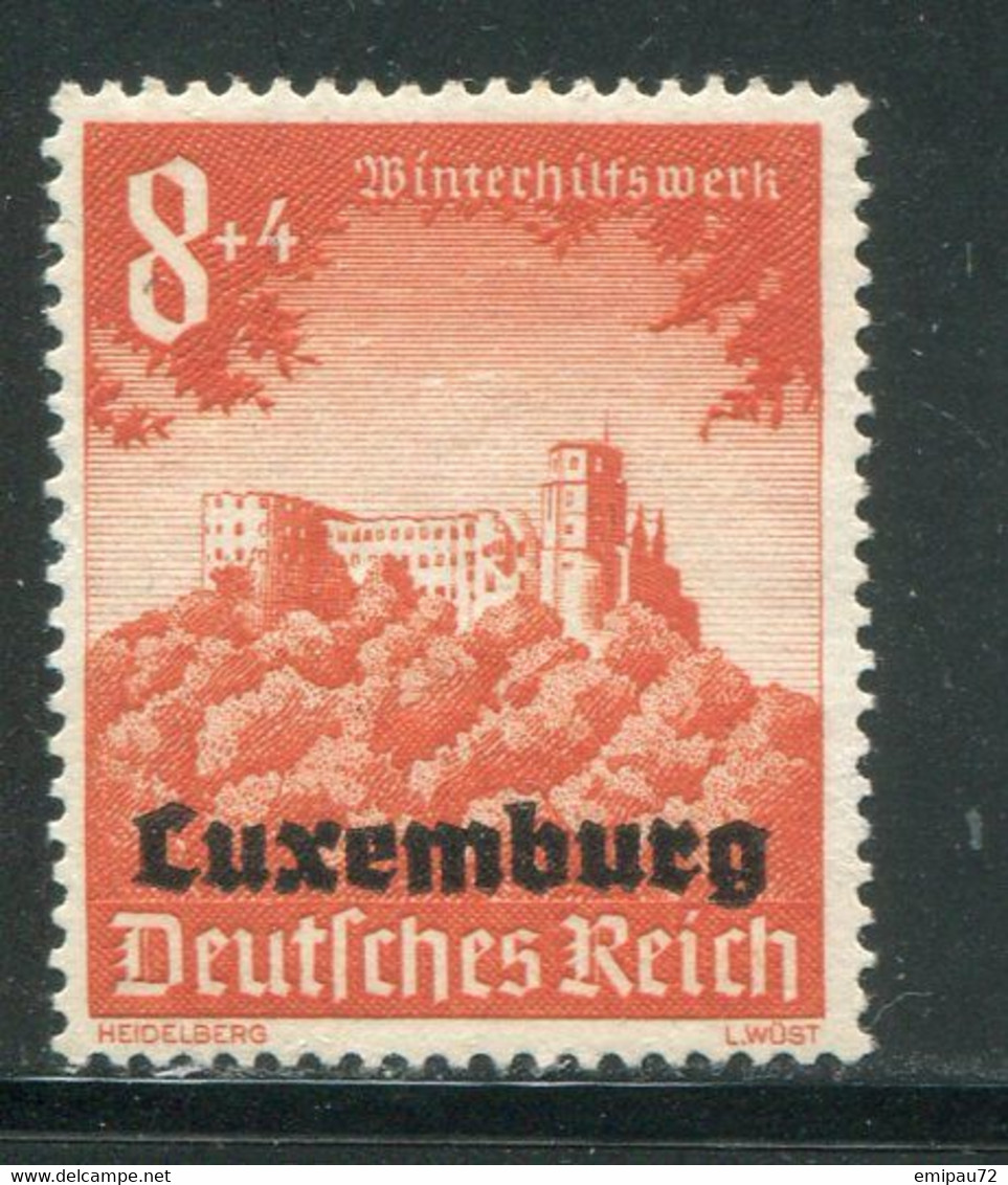LUXEMBOURG- Occupation Allemande- Y&T N°35- Neuf Sans Charnière ** - Ocupación