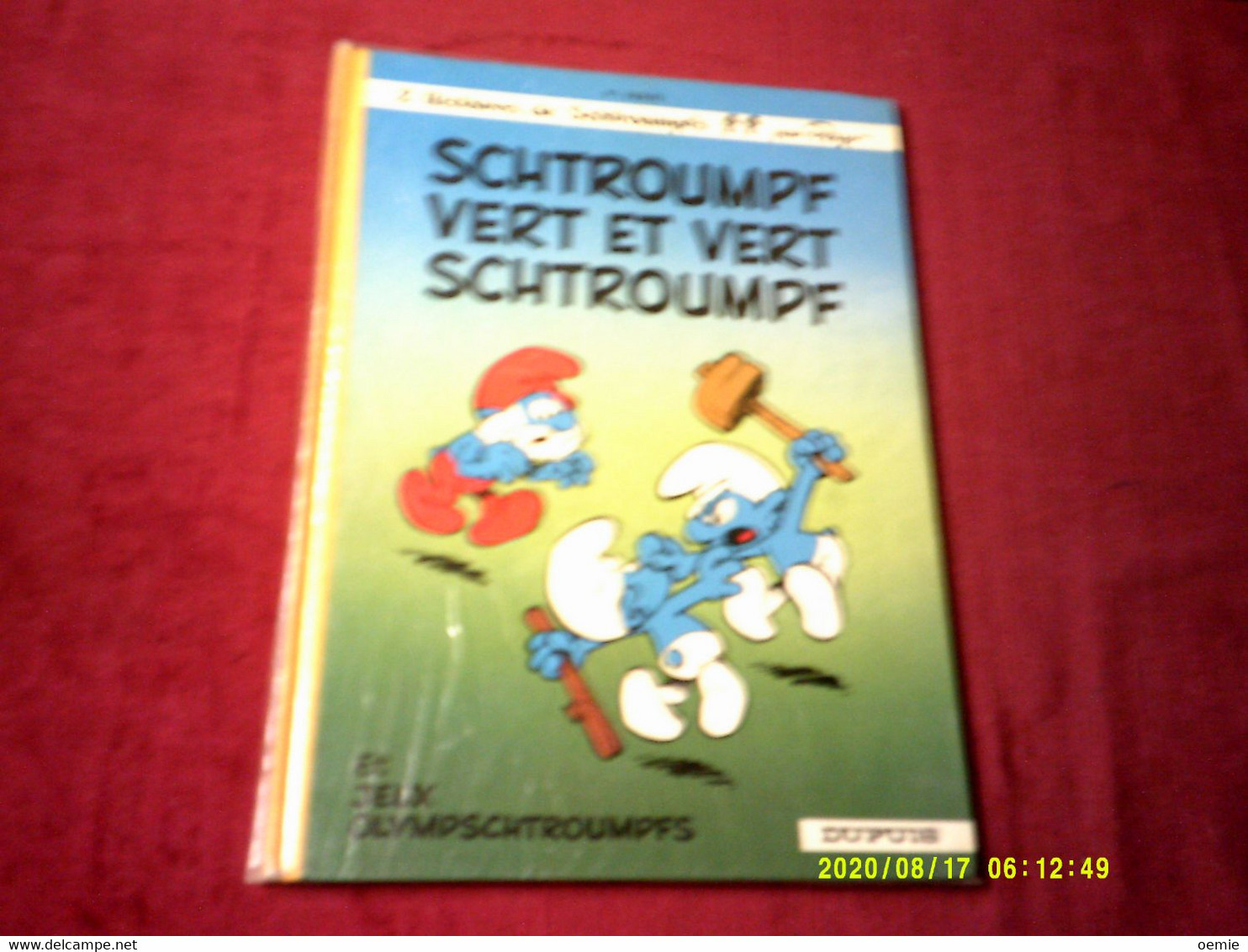 SCHTROUMPF  VERT ET VERT SCHTROUMPF - Schtroumpfs, Les - Los Pitufos