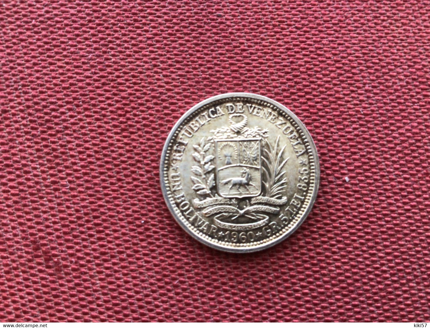 BOLIVIE Superbe Monnaie Argent - Bolivia