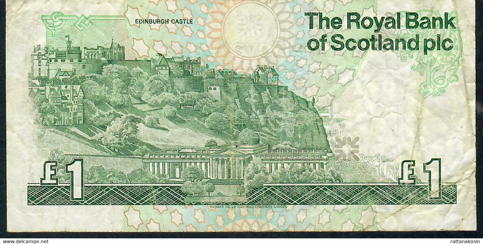 SCOTLAND Royal Bank Of Scotland Plc P346a 1 POUND 25.3.1987  #A/5  AVF NO P.h. - 1 Pond