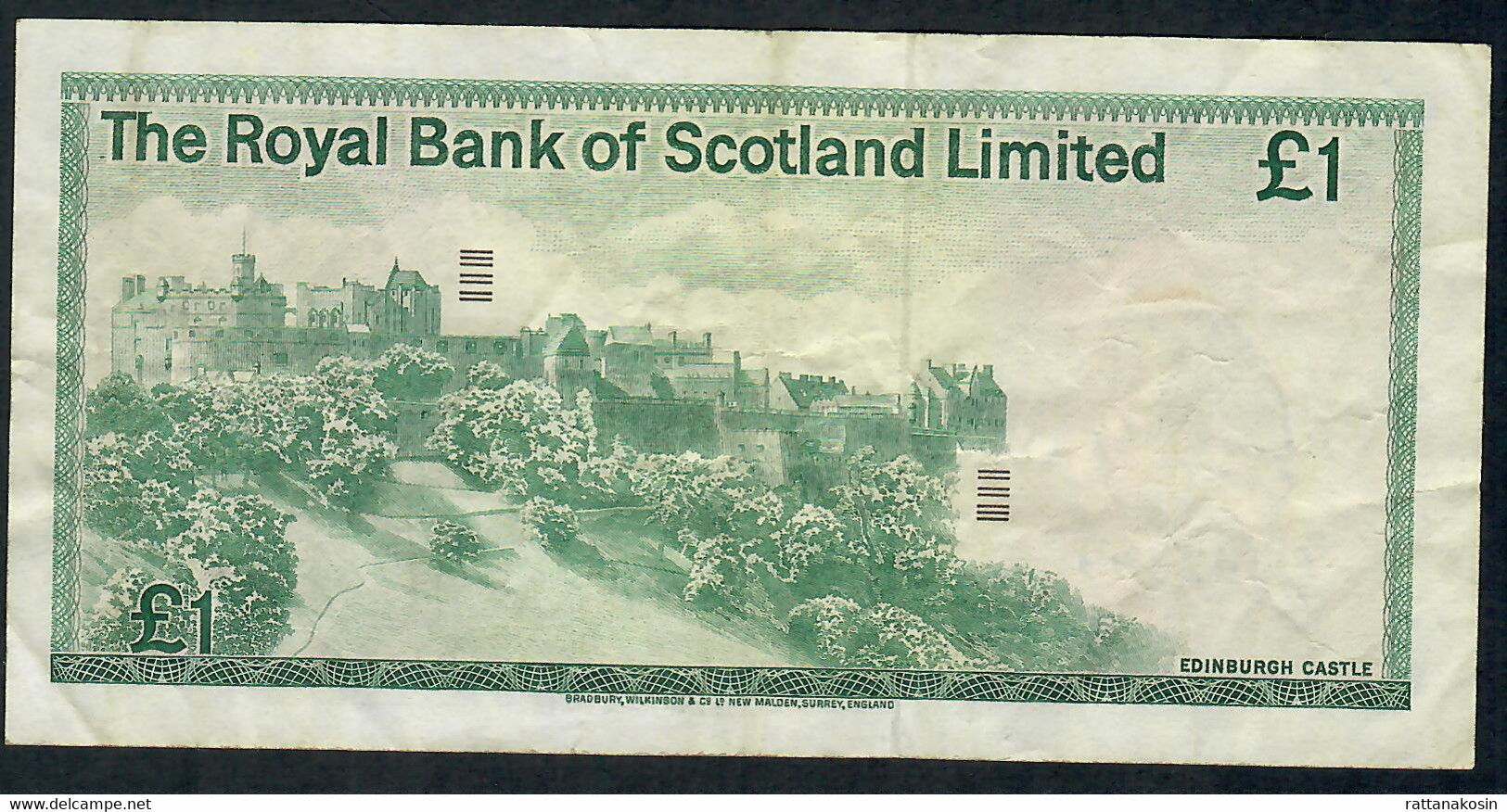 SCOTLAND Royal Bank Of Scotland Limited  P336  1 POUND 1.5.1975 #B/2  AVF NO P.h. - 1 Pond