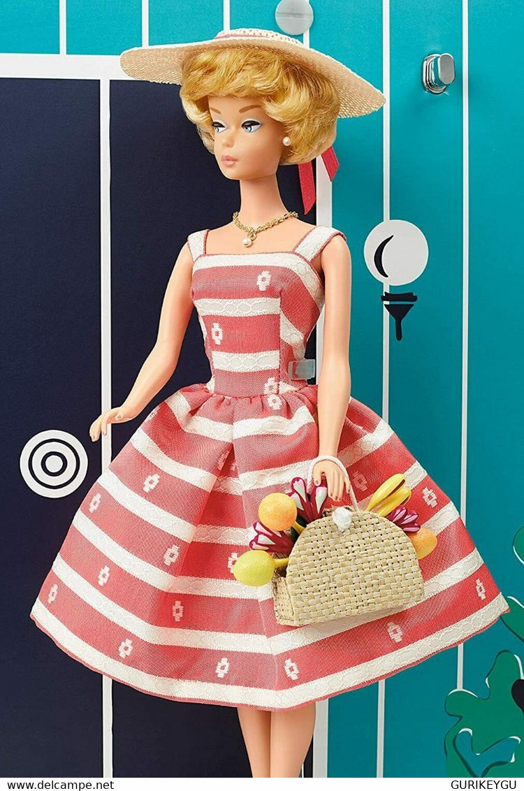 Barbie Reproduction De La Maison De Rêve 1962 Une Poupée Blonde + 3 Tenues NEUF NEUVE Dans Sa Boite EO - Barbie