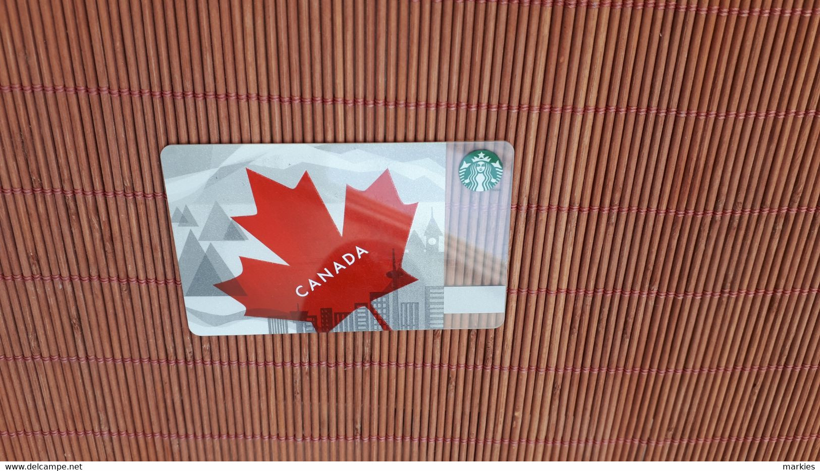 Starbucks Card Canada Not Phoenacrd Used Rare - Origine Sconosciuta