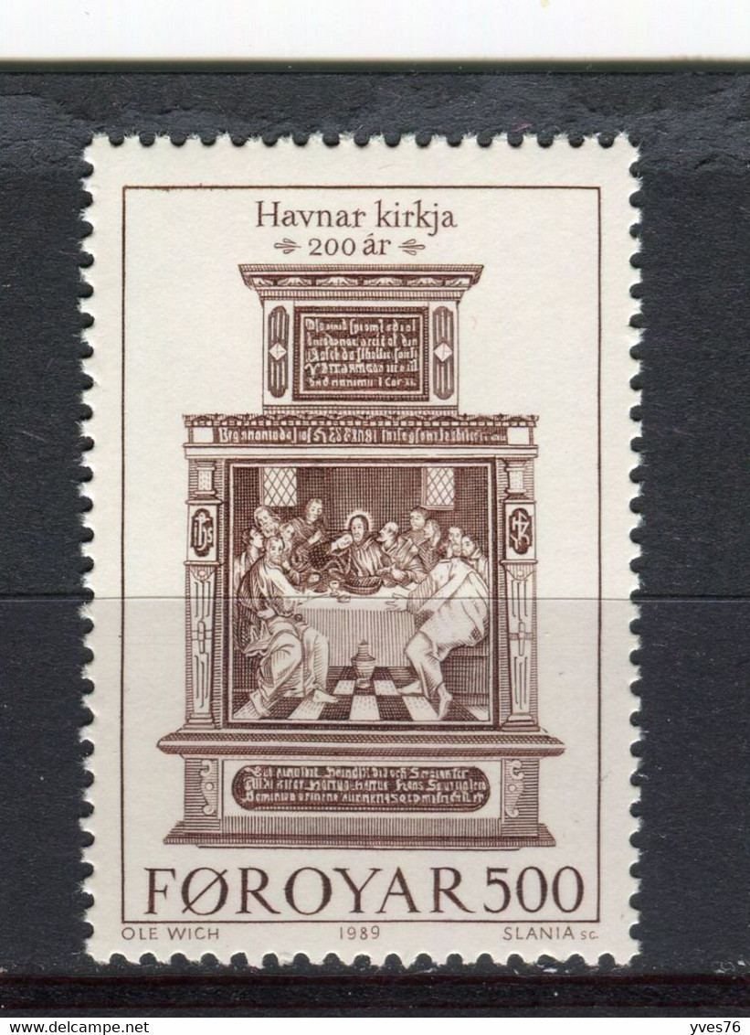 FEROE - Y&T N° 174** - MNH - Eglise De Torshavn - Färöer Inseln