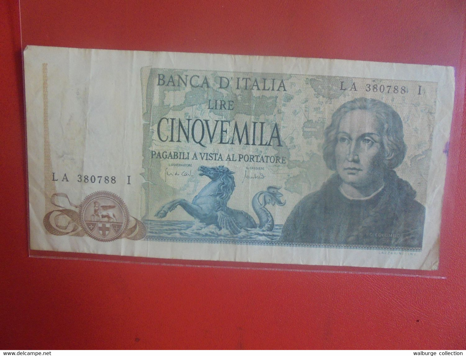 ITALIE 5000 LIRE 1971-77 Circuler (B.24) - 5.000 Lire