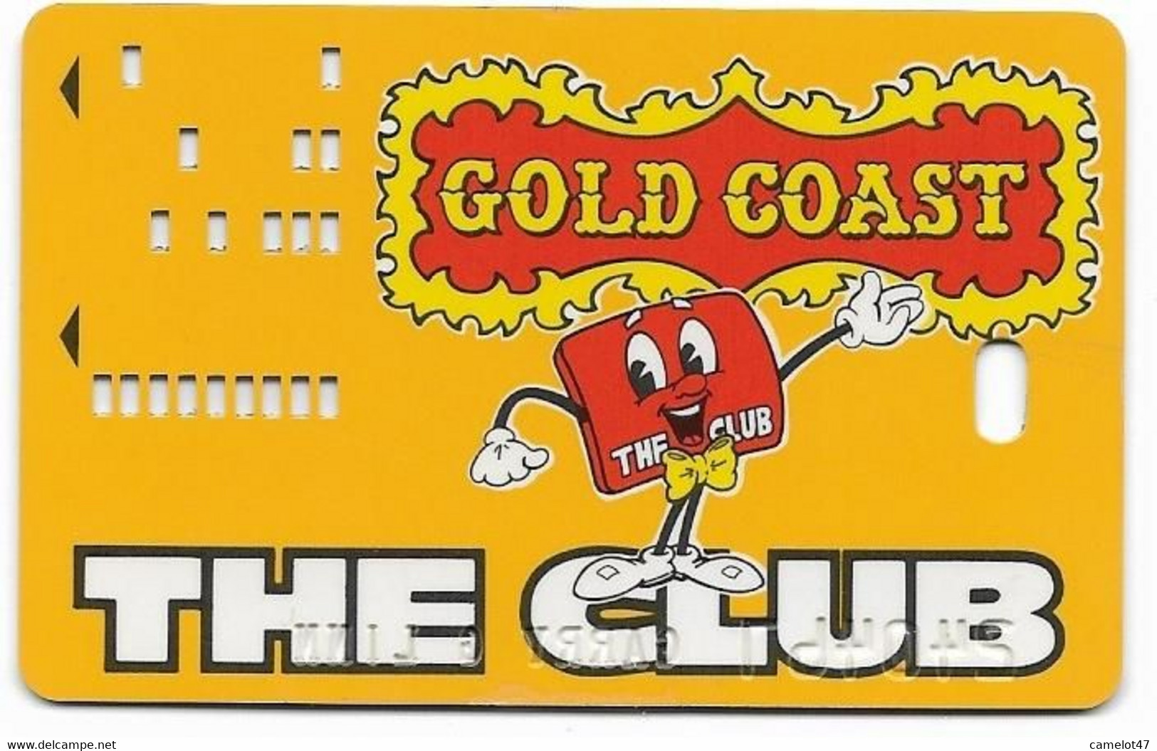 Casino cards - Gold Coast Casino, Las Vegas, NV, U.S.A., older used slot or  player's card, # goldcoast-1