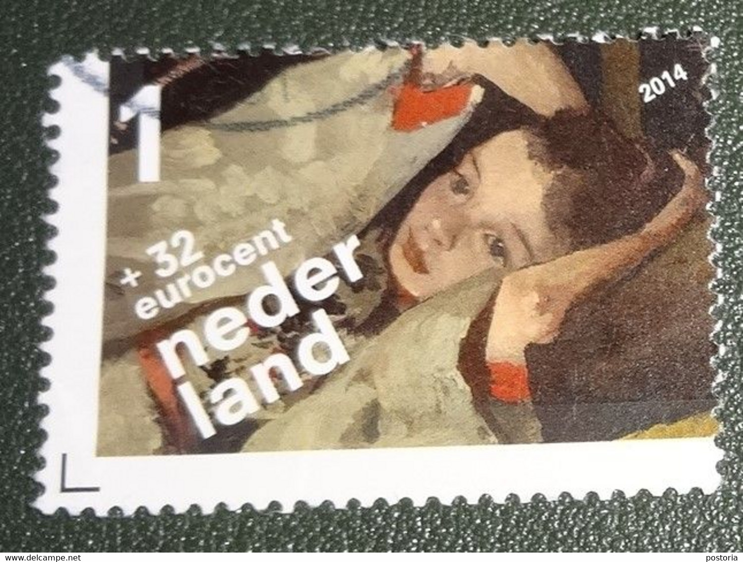 Nederland - NVPH - 3235 B - 2014 - Gebruikt - Cancelled - Kinderzegels - Kinderen Rijksmuseum - Meisje In Witte Kimono - Used Stamps