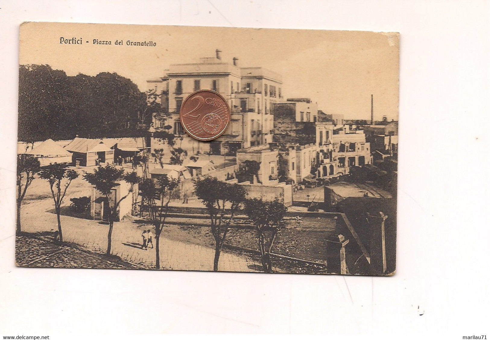 Campania 207 PORTICI Napoli 1916 Viaggiata - Portici