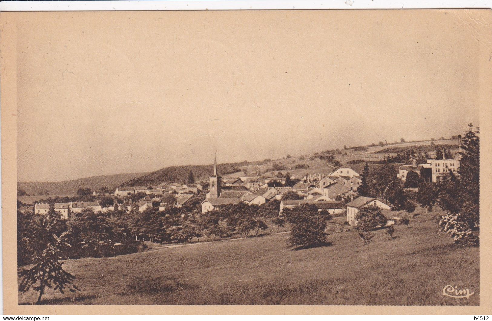 88 XERTIGNY Vue Générale 1950 - Xertigny