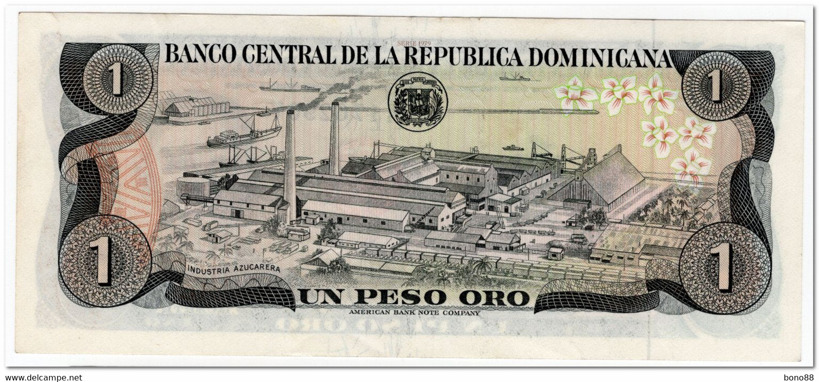 DOMINICAN REPUBLIC,1 PESO OROR,1978-79,P.116,XF - Sonstige – Amerika