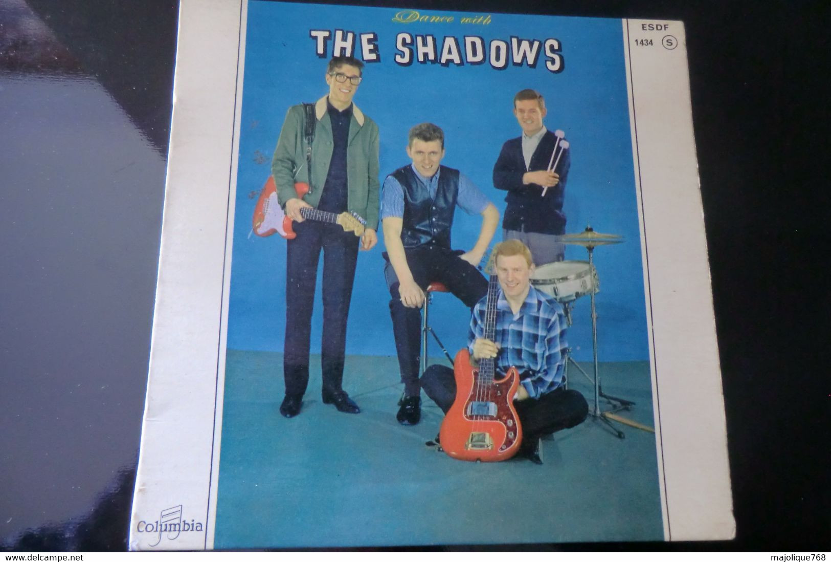 Disque 45T - The Shadows - Sleepwalk - Columbia ESDF 1434 - France 1962 - Strumentali