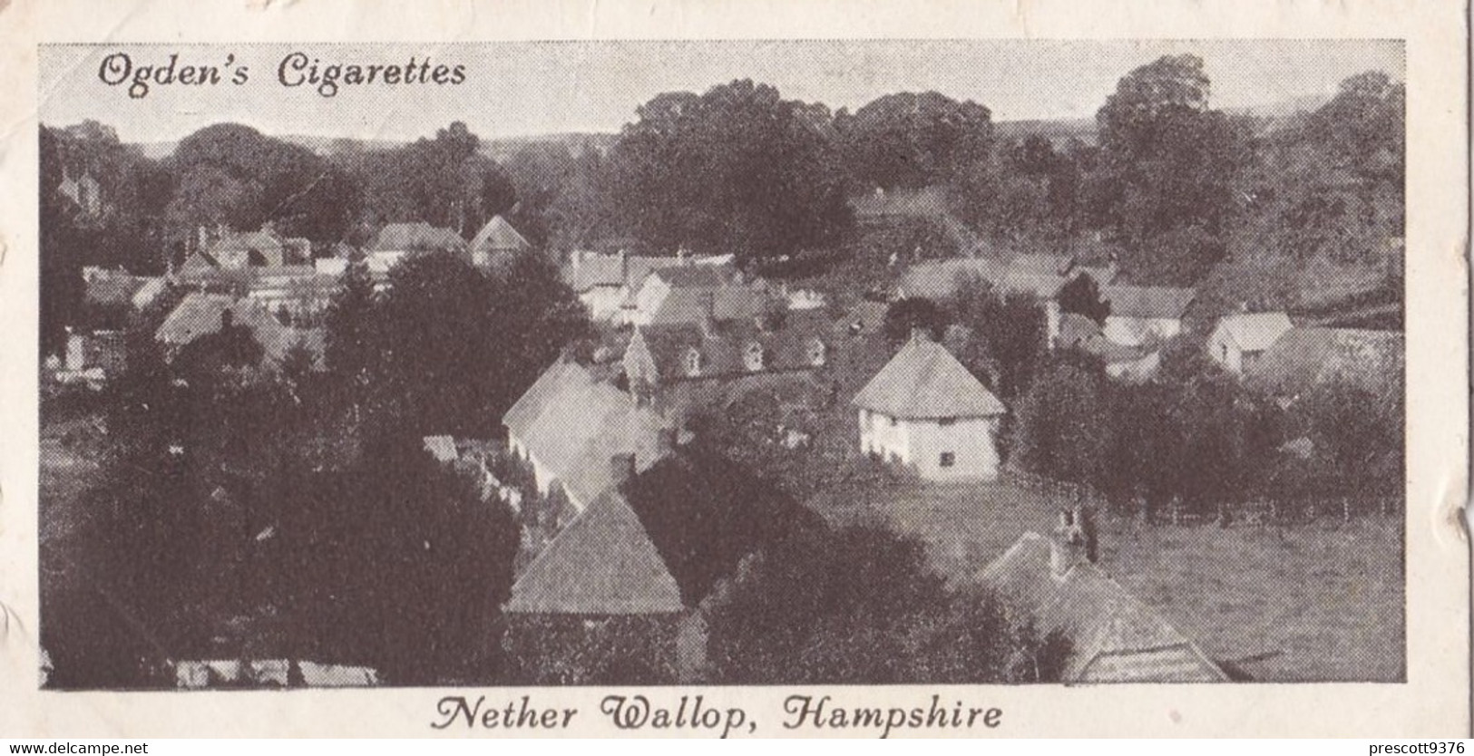 17 Nether Waller Hampshire - Picturesque Villages 1936 - Ogdens  Cigarette Card - Original - Photographic - Ogden's