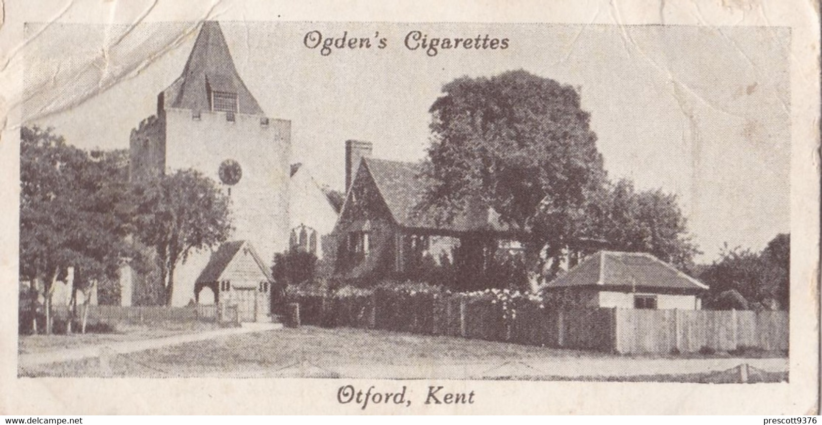 25 Otford Kent - Picturesque Villages 1936 - Ogdens  Cigarette Card - Original - Photographic - Ogden's