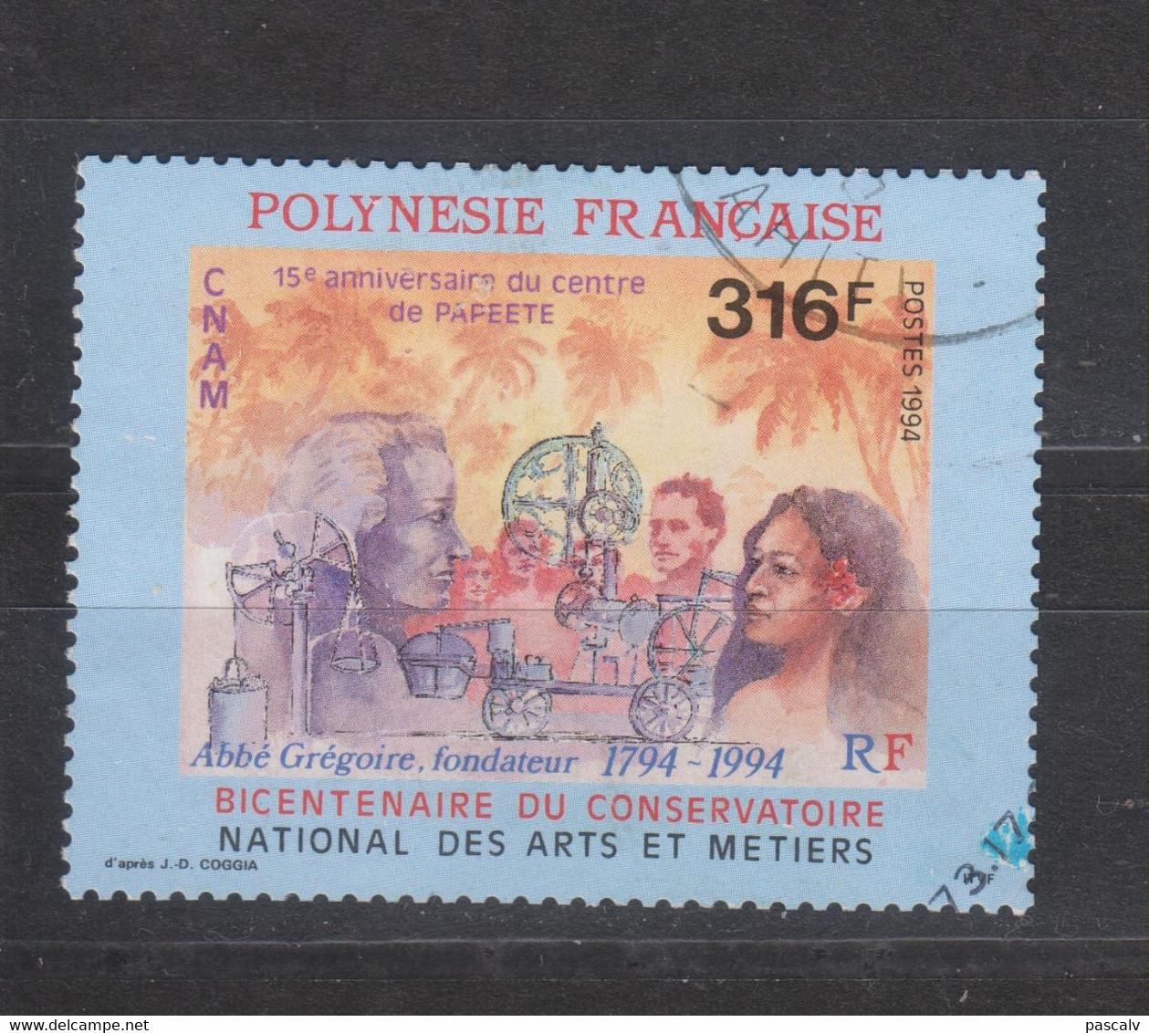 Yvert 456 Bicentenaire Des Arts Et Métiers - Oblitérés