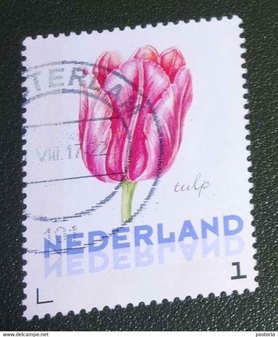 Nederland - NVPH - 3012 - 2014 - Persoonlijke Gebruikt - Cancelled - Brinkman - Tulp - Timbres Personnalisés