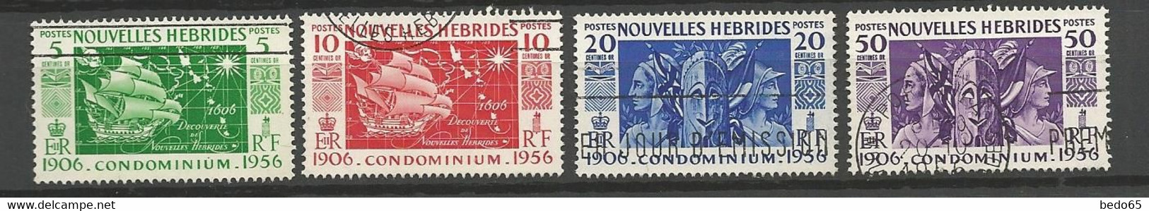 NOUVELLES-HEBRIDES Série Complète N° 171 à 174 OBL - Used Stamps