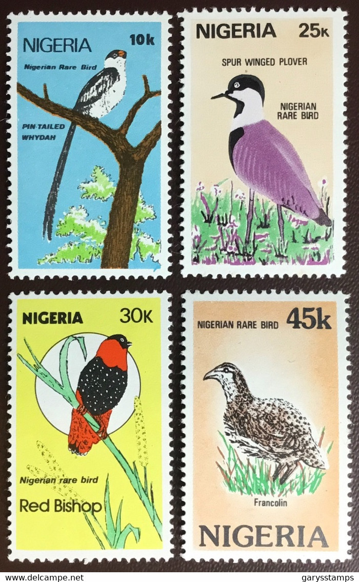 Nigeria 1984 Rare Birds MNH - Sonstige & Ohne Zuordnung