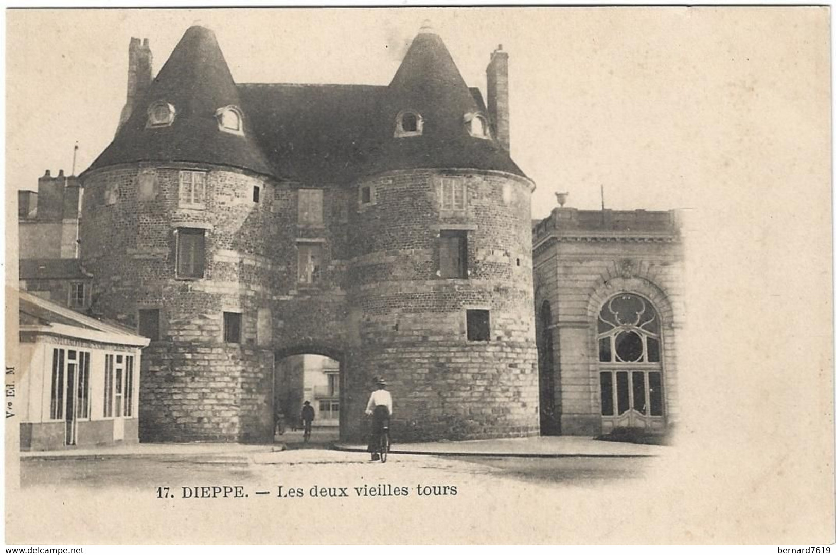 76  Dieppe   - Les Deux Vieilles Tours - Criquetot L'Esneval