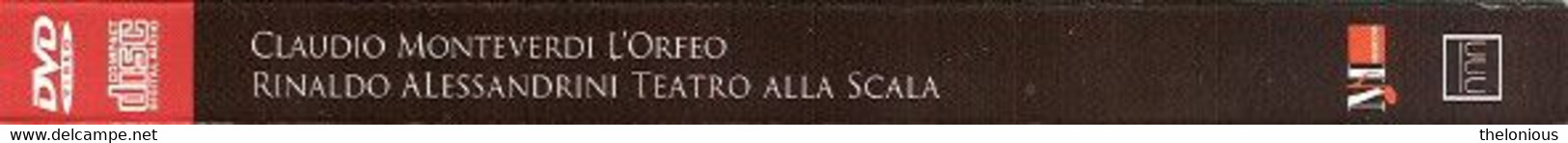 # Claudio Monteverdi - L'Orfeo - Teatro Alla Scala (DVD + CD) - Concert & Music