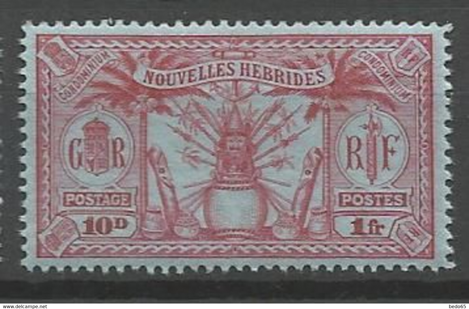 NOUVELLES-HEBRIDES   N° 88 NEUF** LUXE  SANS CHARNIERE   / MNH - Nuevos