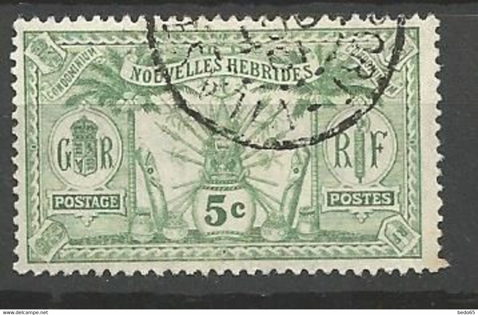 NOUVELLES-HEBRIDES  N° 27 OBL - Used Stamps
