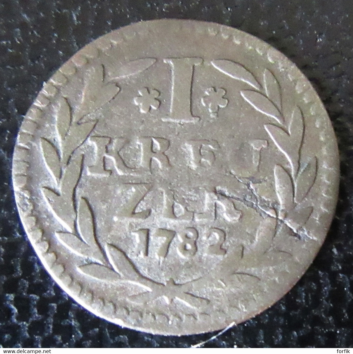 Francfort / Frankfurt - Monnaie 1 Kreuzer 1782 - Small Coins & Other Subdivisions