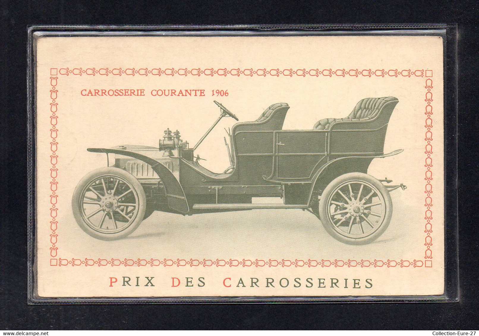 (18/09/21) THEME AUTOMOBILE-CPA CARROSSERIE COURANTE 1906 - PRIX DES CARROSSERIES - PKW