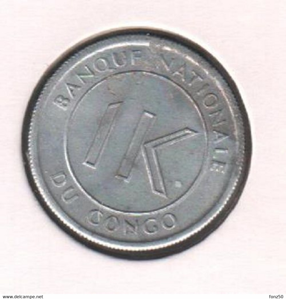 CONGO - MOBUTU * 1 Likuta 1967 * Nr 7458 - Congo (Rép. Démocratique, 1964-70)