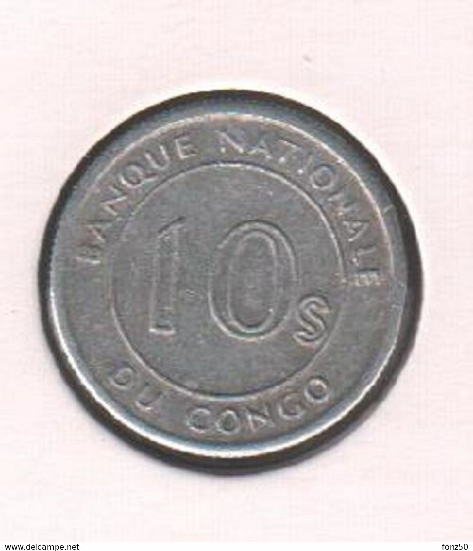 CONGO - MOBUTU * 10 Sengi 1967 * Nr 7511 - Congo (República Democrática 1964-70)