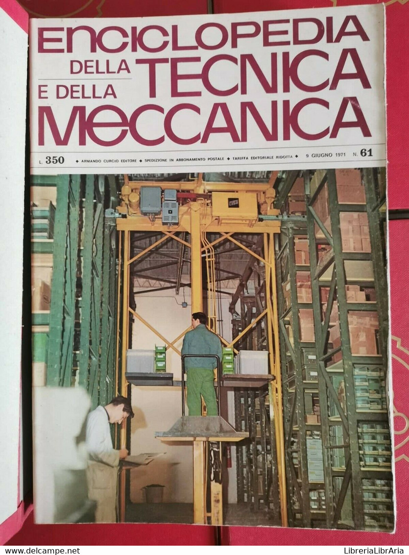 Enciclopedia Della Tecnica E Della Meccanica - Curcio Editore - AR - Encyclopedias