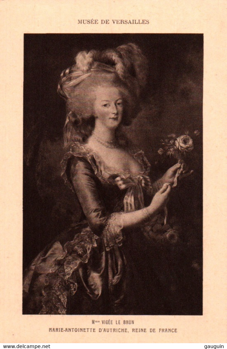CPA - Marie-Antoinette D'AUTRICHE Reine De France (Portrait) ... Edition Braun Cie - Lot 2 CP - Donne Celebri
