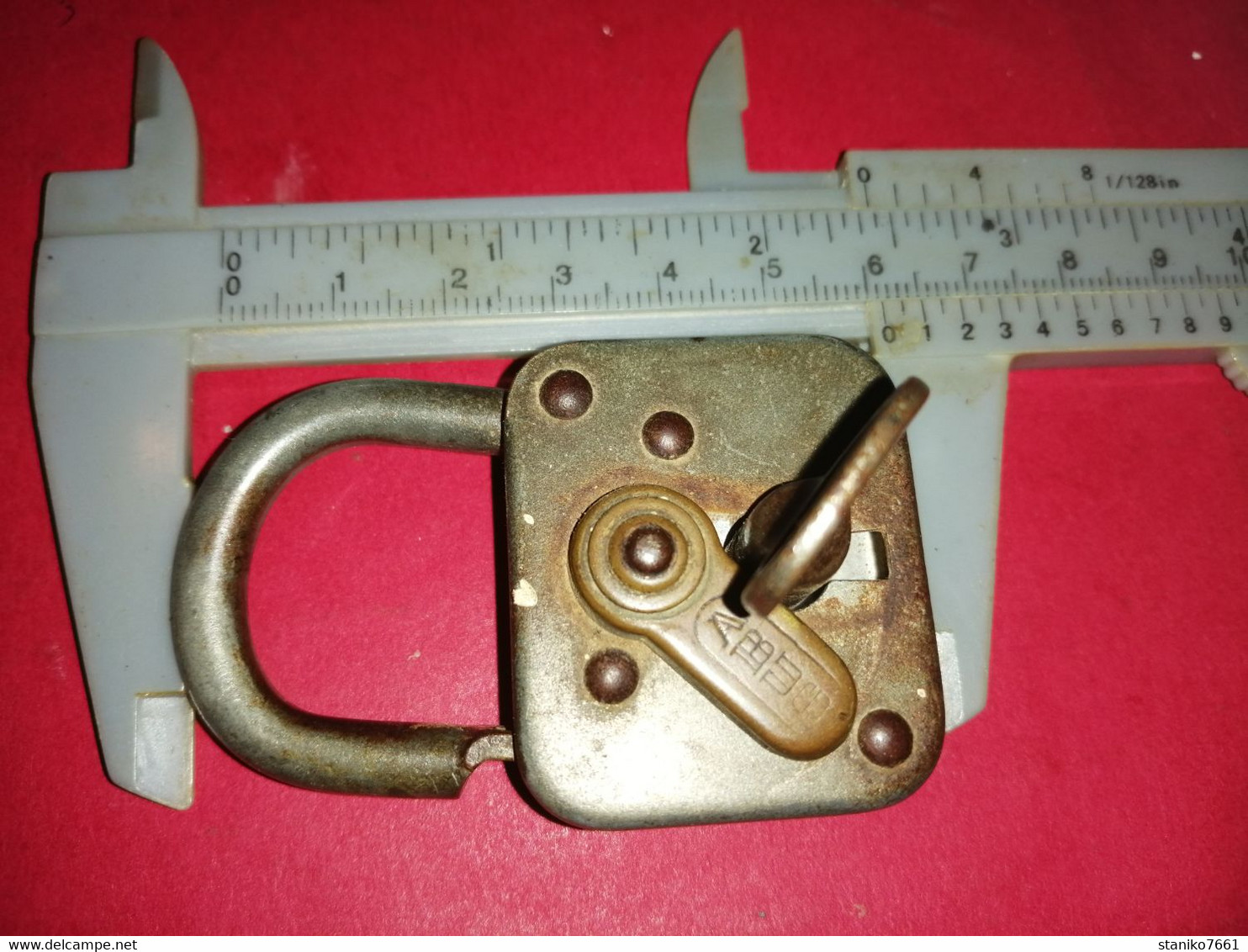 ANCIEN ET VINTAGE CADENAS ABUS MARQUE ALLEMANDE FONCTIONE - Populaire Kunst