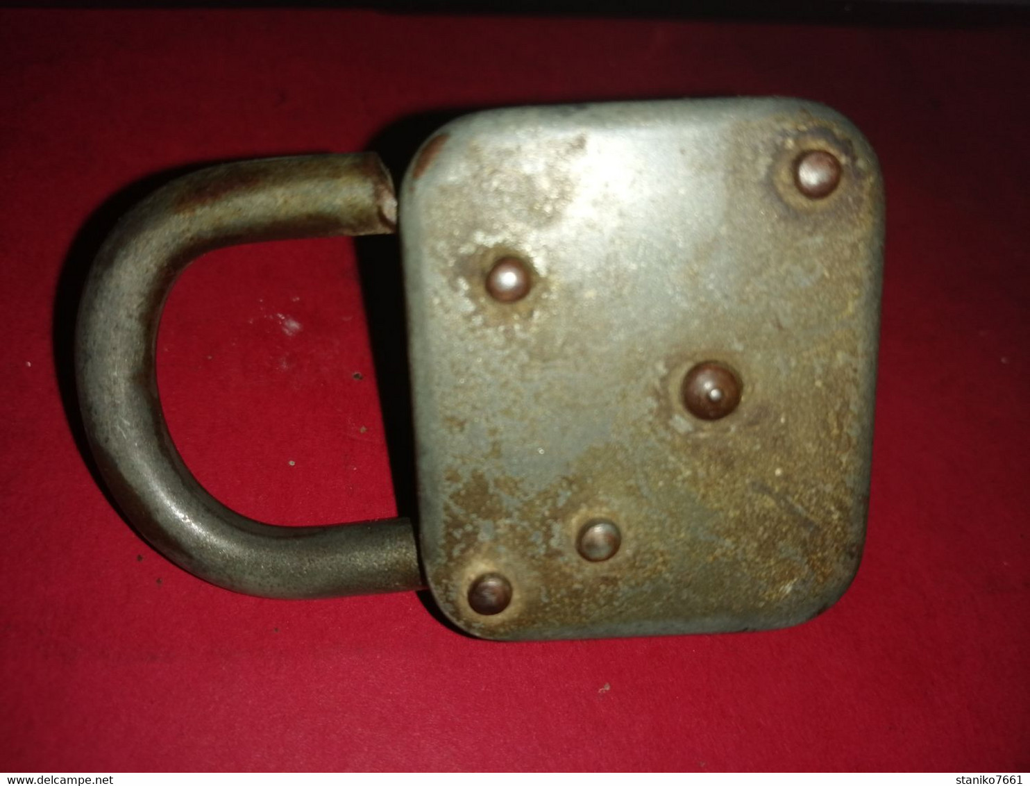 ANCIEN ET VINTAGE CADENAS ABUS MARQUE ALLEMANDE FONCTIONE - Arte Popular