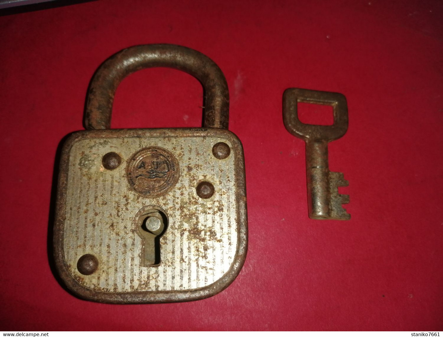 ANCIEN ET VINTAGE CADENAS ABUS MARQUE ALLEMANDE FONCTIONE - Popular Art