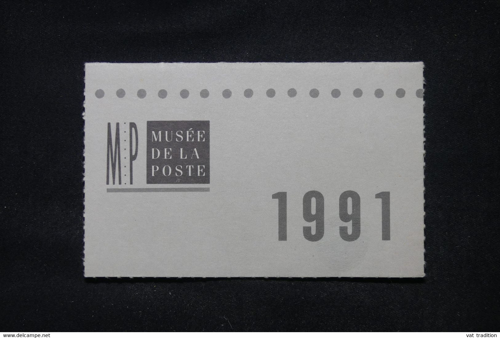 FRANCE - Carnet De Vignettes  Du Musée De La Poste à Paris En 1991 - L 106702 - Blocs & Carnets