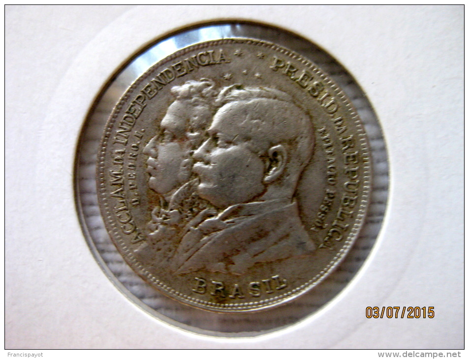 Brésil 2000 Reis 1922 Centenaire De L'indépendance - Brazil