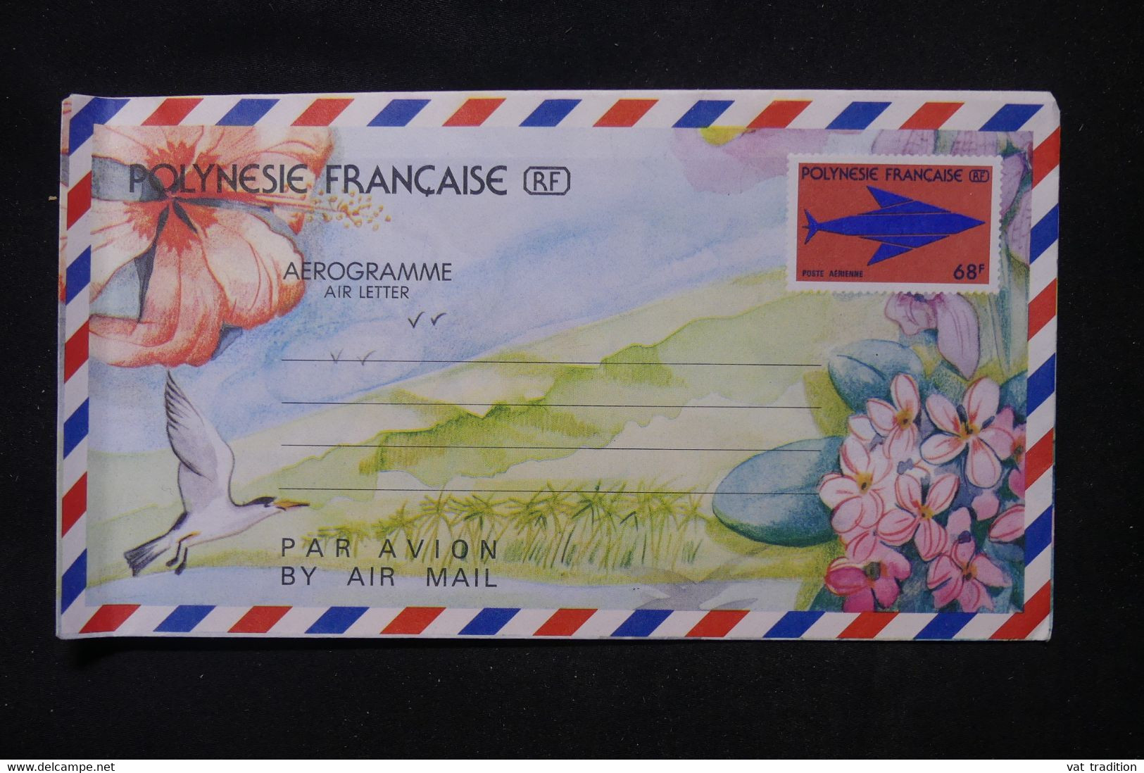 POLYNÉSIE - Aérogramme Non Circulé  - L 106720 - Aerogramas