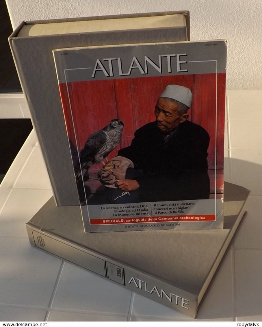 ATLANTE - 10 FASCICOLI DEL 1988 - Tourismus, Reisen