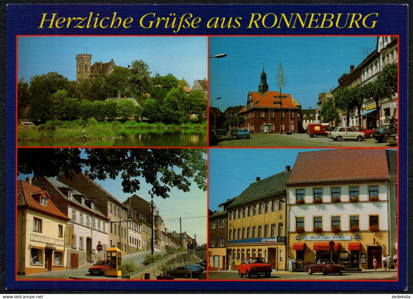 F3994 - TOP Ronneburg - Bild Und Heimat Reichenbach Qualitätskarte - Ronneburg