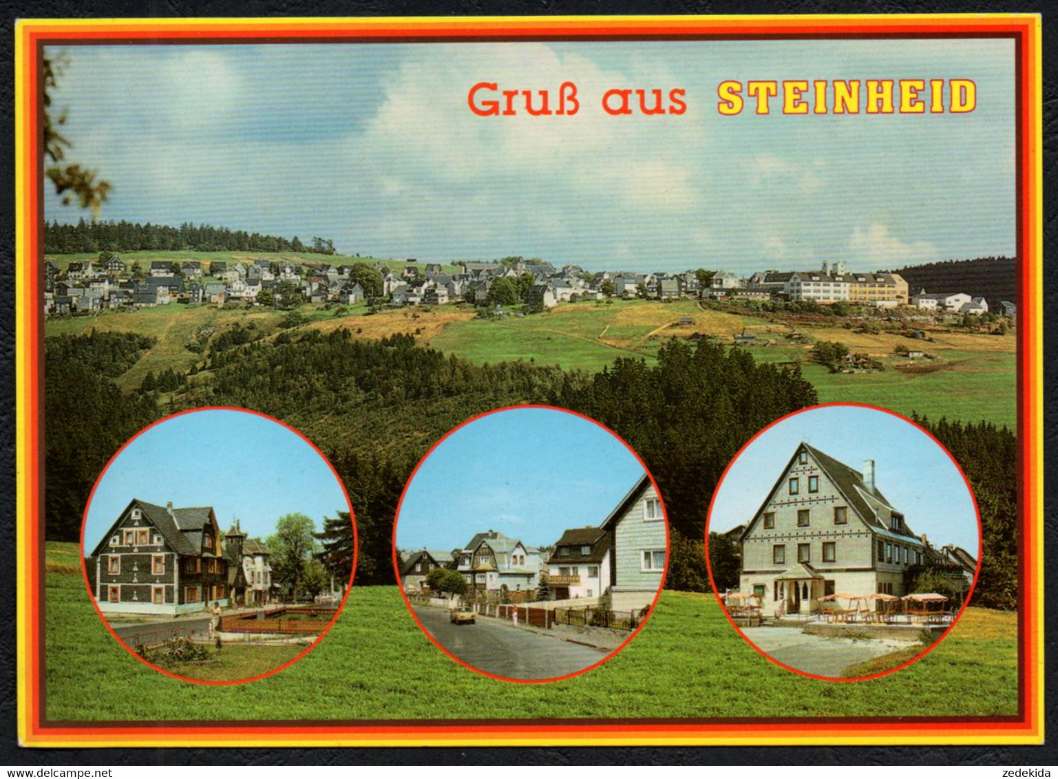 F4013 - Steinheid - Bild Und Heimat Reichenbach Qualitätskarte - Lauscha