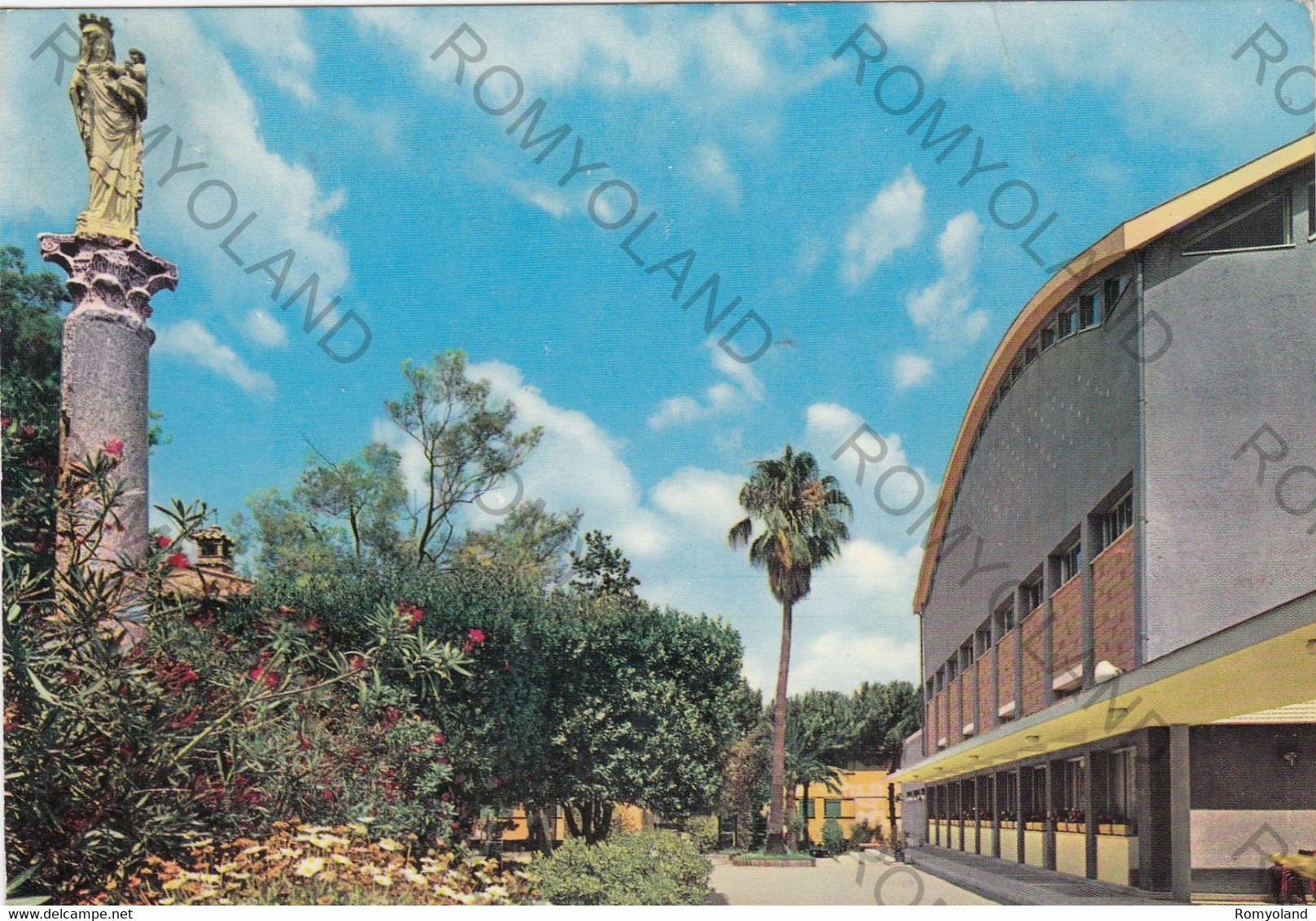 CARTOLINA  ROMA,LAZIO,DOMUS PACIS,DIREZIONE CENTRO TURISTICO GIOVANILE,BELLA ITALIA,STORIA,RELIGIONE,VIAGGIATA 1972 - Transportes