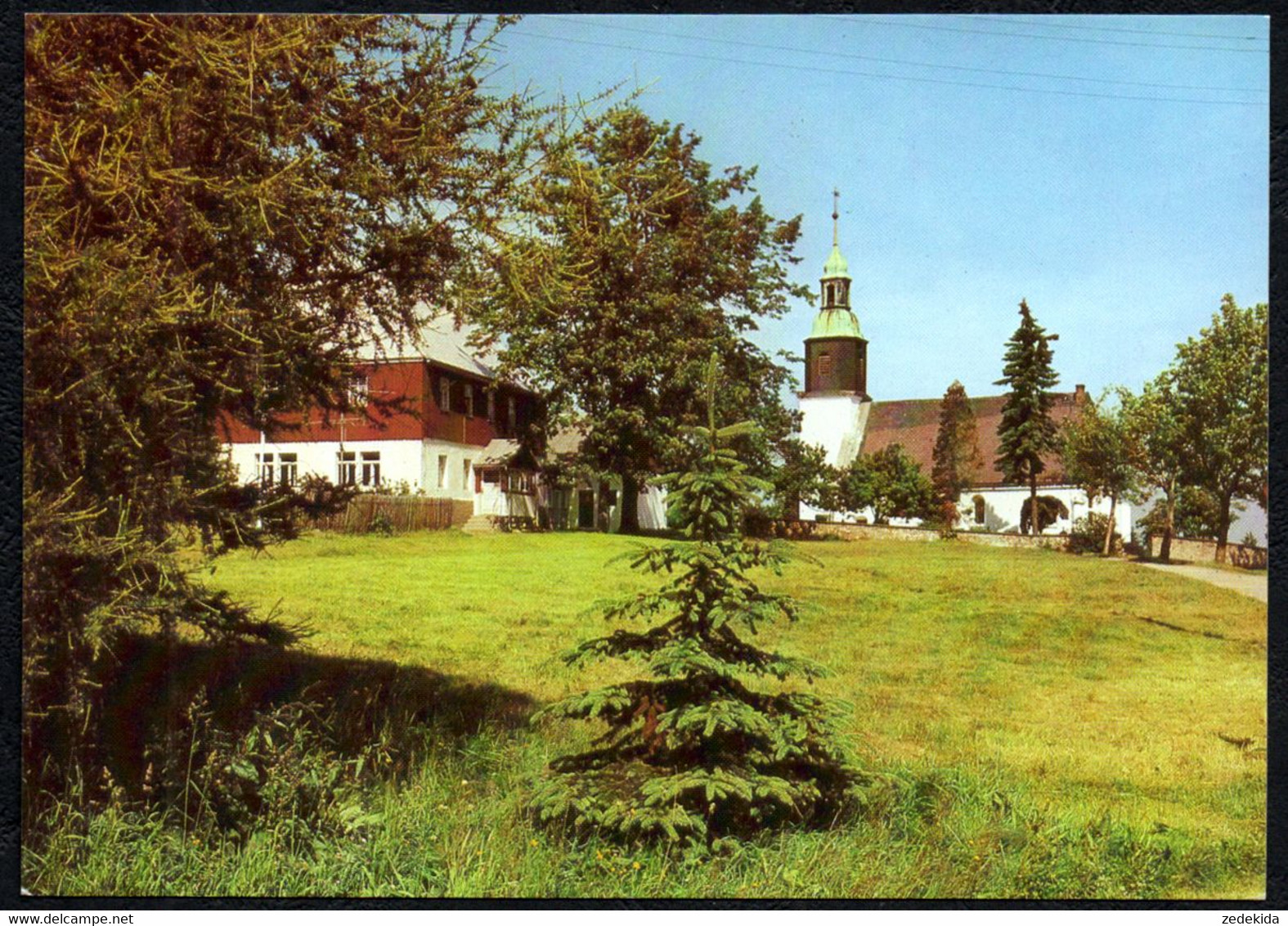 F4025 - TOP Schellerhau Kirche - Bild Und Heimat Reichenbach Qualitätskarte - Schellerhau