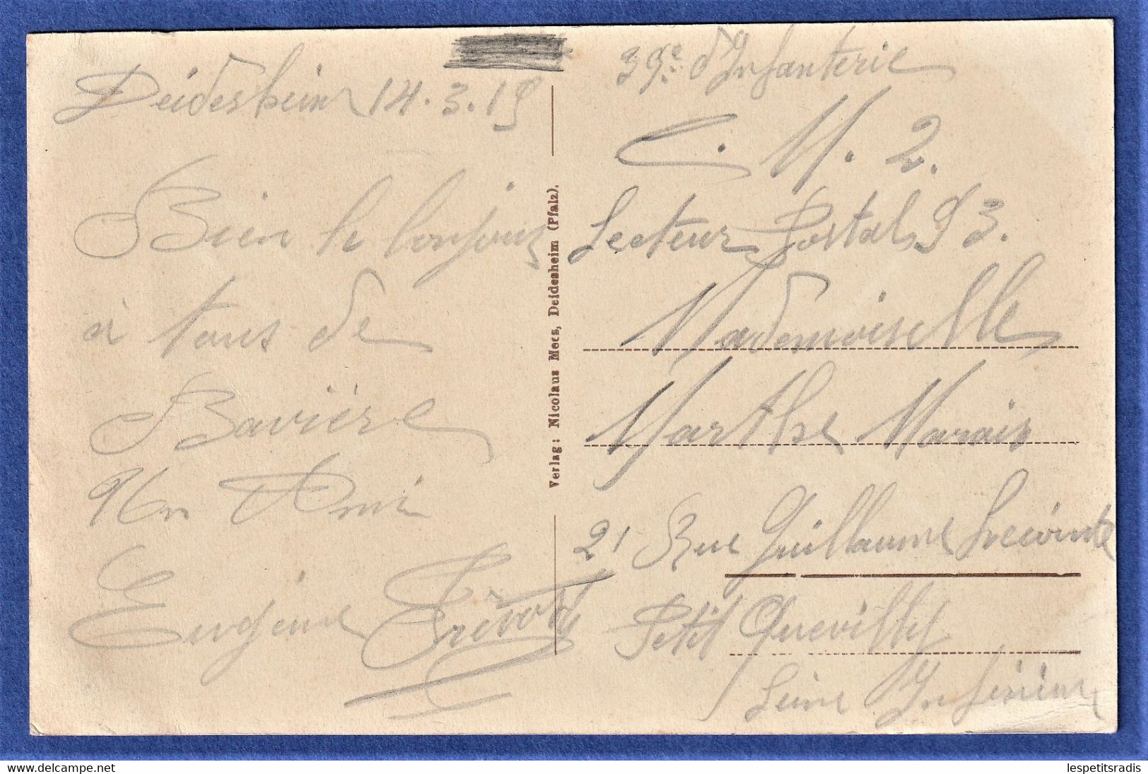 ***TRES RARE CPA ALLEMAGNE - DEIDESHEIM - Deidesheim