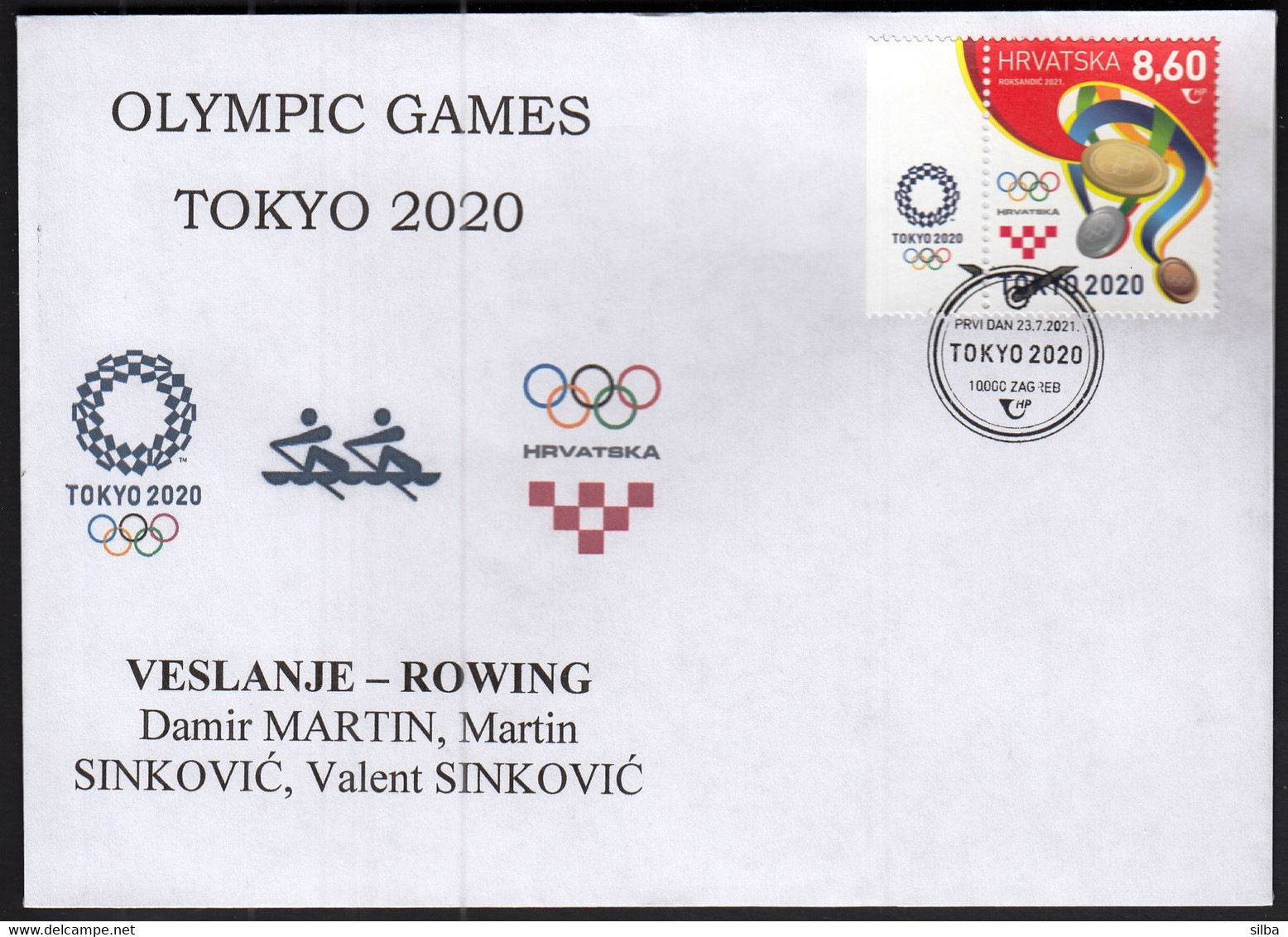 Croatia 2021 / Olympic Games Tokyo 2020 / Rowing / Croatian Athletes / Medals - Summer 2020: Tokyo